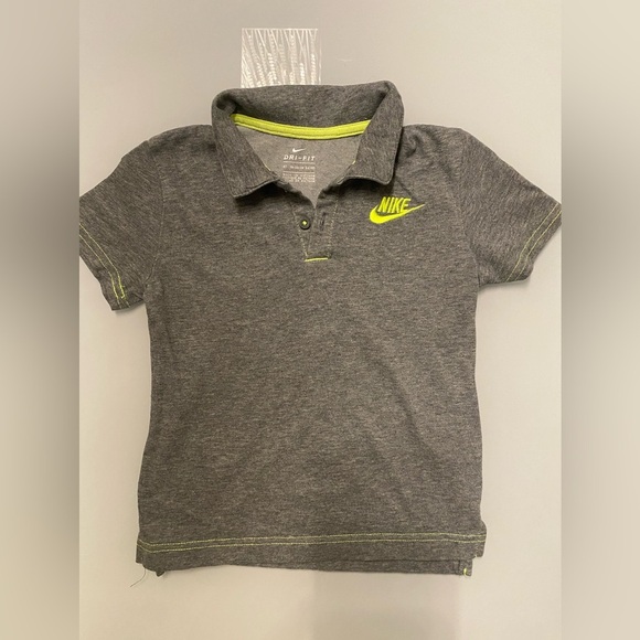 Nike Kids Gray Polo Shirt size 4T - Picture 1 of 5
